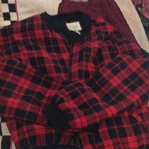 Cropped bomber jacket